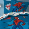 Parure De Lit Spiderman Super Hero - Coton