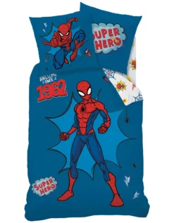 Parure De Lit Spiderman Super Hero - Coton -Maison Textiles Magasin 100987 C01 zoomx vue3