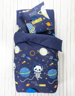 Linge De Lit Enfant Pao - Coton Imprimé Espace -Maison Textiles Magasin 100989 C01 zoomx vue4