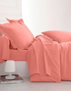 Linge De Lit Uni Coton 19 Linge De Lit Uni Coton -Maison Textiles Magasin 101101 C09 zoomx vue hc