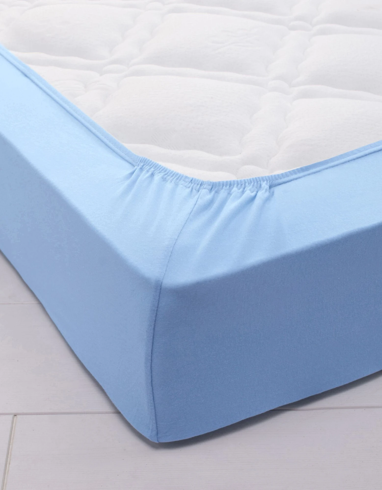 Drap-housse Irrétrécissable Uni Coton 1 Drap-housse Irrétrécissable Uni Coton