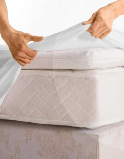 Protège-matelas Molleton Absorbant 400 G/m2 Housse 40 Cm