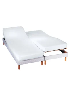 Protège-matelas Tête Et Pieds Relevables Molleton Imperméable Irrétrécissable