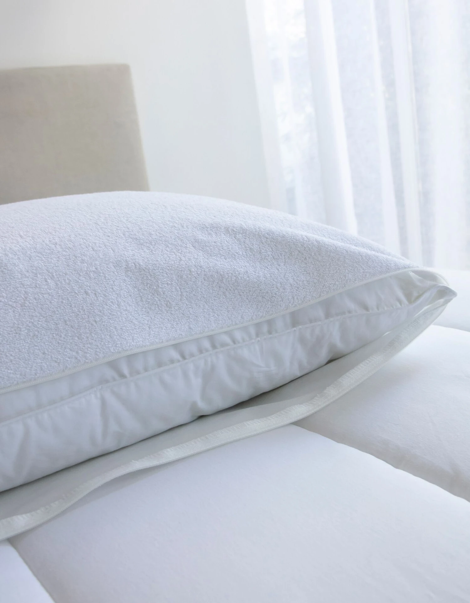 Sous-taie éponge Imperméable Anti-acariens Bi-ome® 1 Sous-taie éponge Imperméable Anti-acariens Bi-ome®