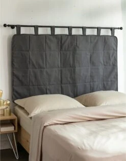 Tête De Lit Matelassée Finition Passe-tringle