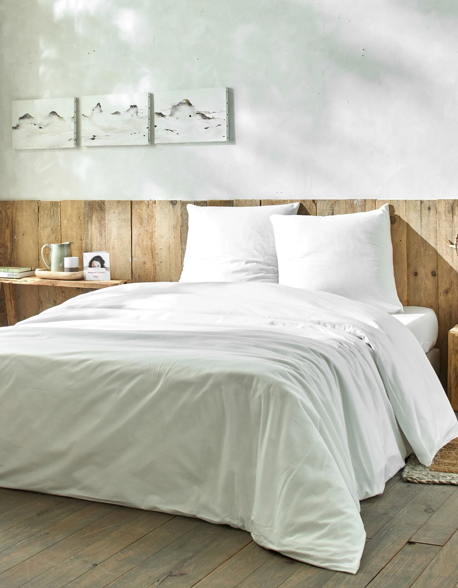 Kit De Couchage Confort Jetable : Drap-housse + Housse De Couette + Taie D'oreiller 1 Kit De Couchage Confort Jetable : Drap-housse + Housse De Couette + Taie D'oreiller