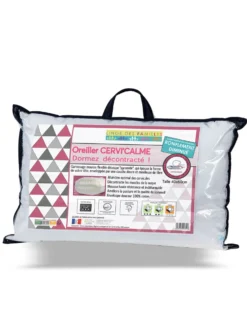 Oreiller Anatomique Cervi-calme - Confort Ferme 5 Oreiller Anatomique Cervi-calme - Confort Ferme -Maison Textiles Magasin 111803 C01 zoomx vue3