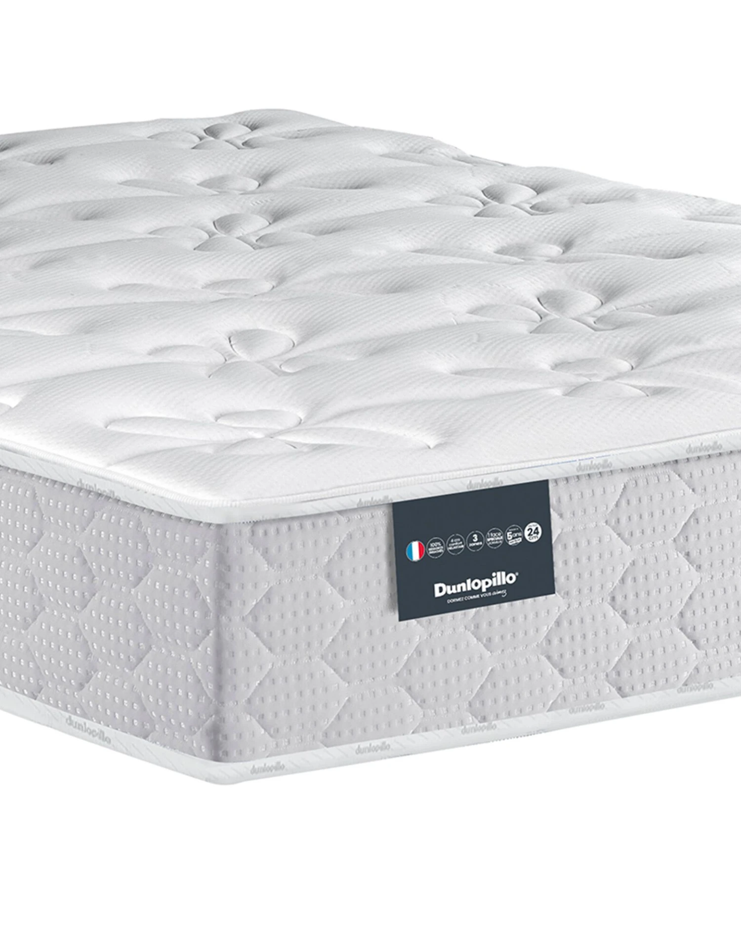 Matelas Ressorts Dunlopillo® Haut. 23 Cm, Confort Ferme 2 Matelas Ressorts Dunlopillo® Haut. 23 Cm, Confort Ferme – Image 2