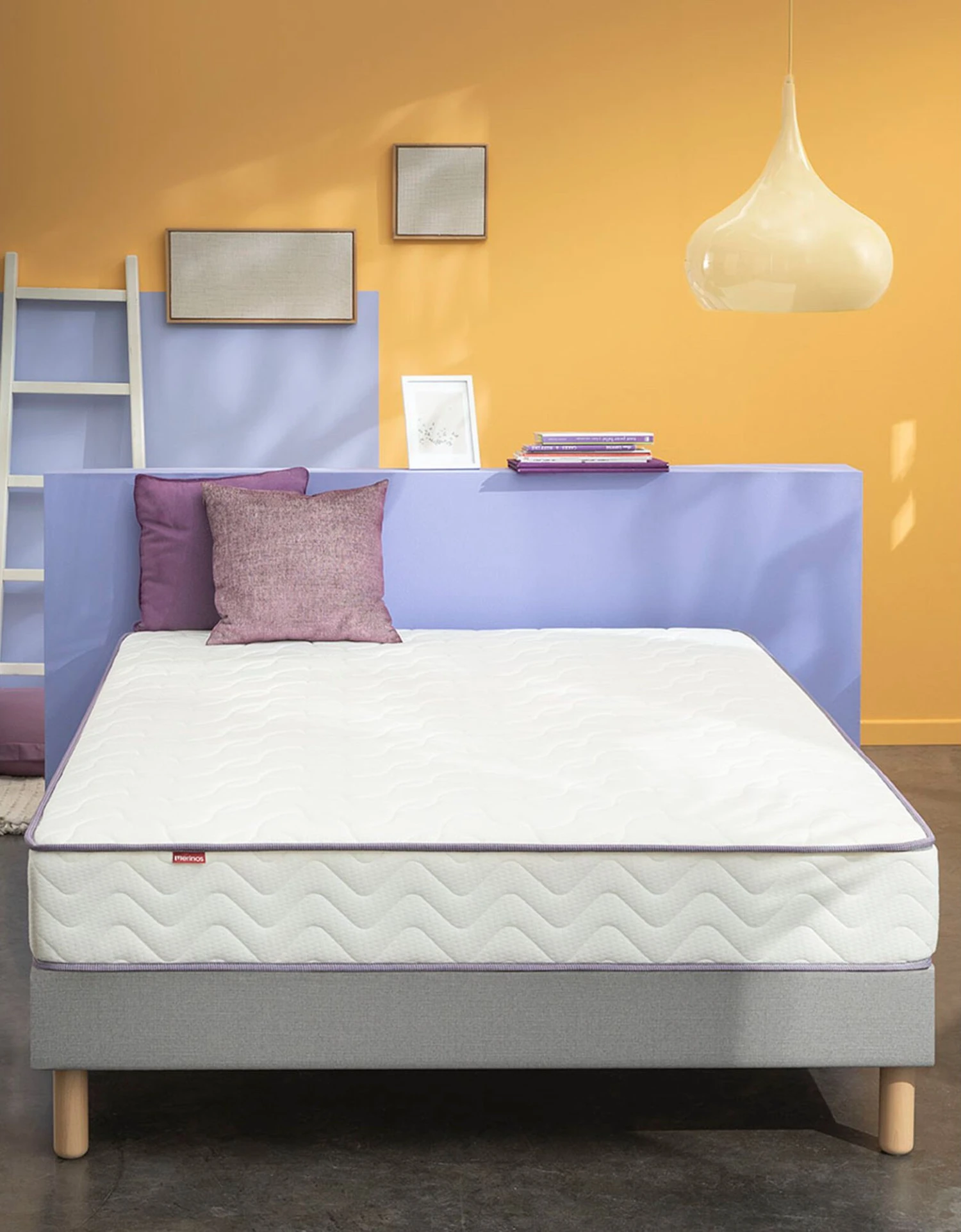 Matelas 520 Ressorts Mérinos 21 Cm Confort Ferme 1 Matelas 520 Ressorts Mérinos 21 Cm Confort Ferme