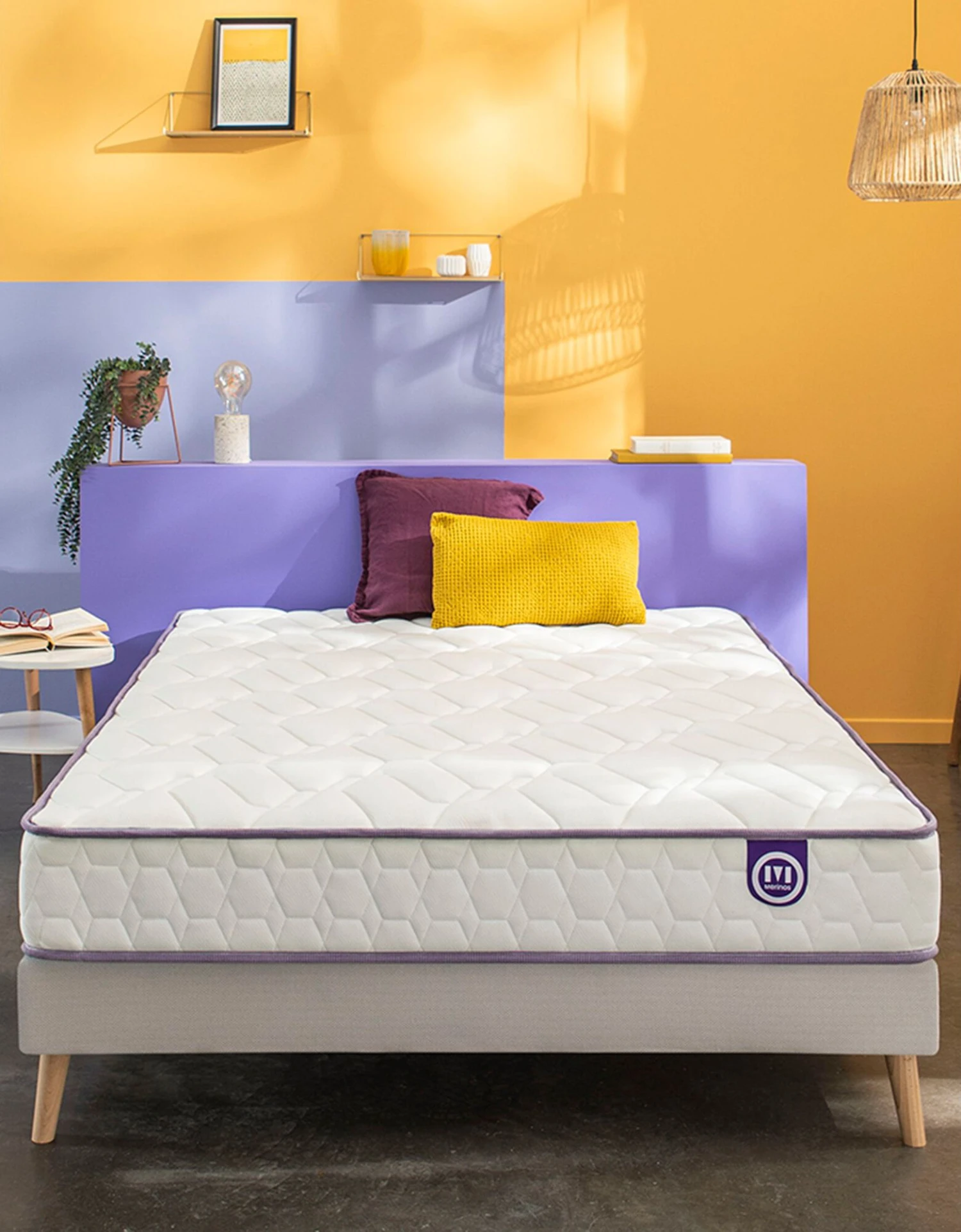 Matelas 560 Ressorts Mérinos 24 Cm Confort Ferme 1 Matelas 560 Ressorts Mérinos 24 Cm Confort Ferme