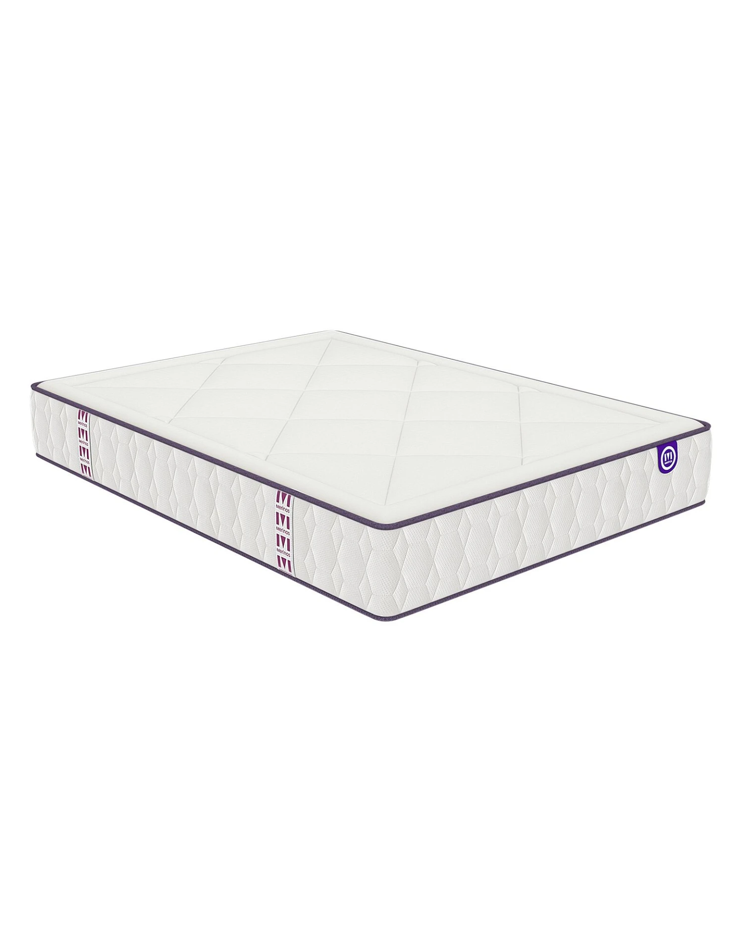 Matelas 651 Ressorts + Latex Mérinos 24 Cm Confort Ferme 2 Matelas 651 Ressorts + Latex Mérinos 24 Cm Confort Ferme – Image 2