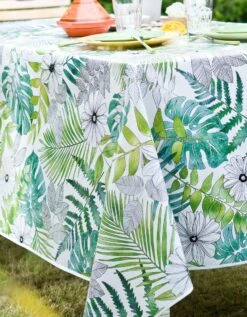 Nappe Toile Cirée Imprimé Tropical