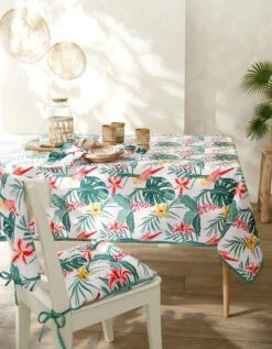 Nappe Coton Imprimé Tropical