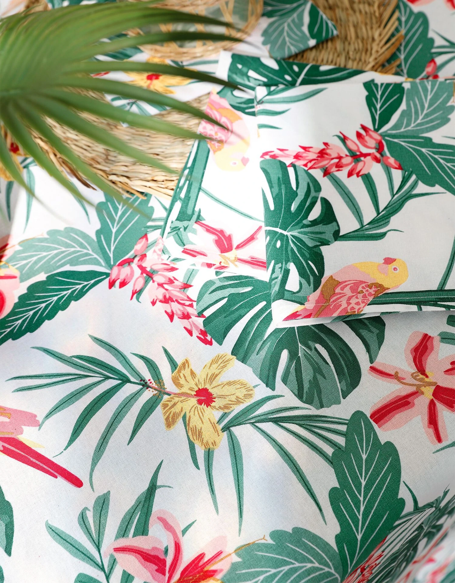 Nappe Coton Imprimé Tropical 4 Nappe Coton Imprimé Tropical – Image 4