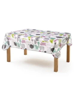 Nappe Toile Cirée Imprimé Cuisine