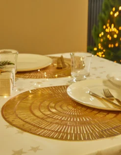 Lot De 2 Sets De Tables Métallisés