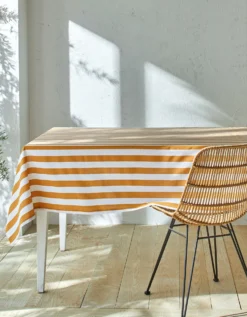 Nappe Rayée, Collection Ninole 10 Nappe Rayée, Collection Ninole -Maison Textiles Magasin 120276 C01 zoomx vue5