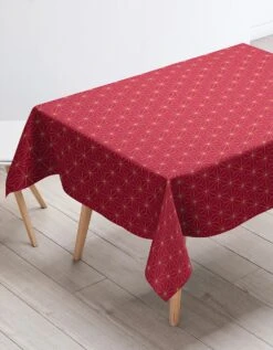 Nappe Motifs Géométriques Métallisés