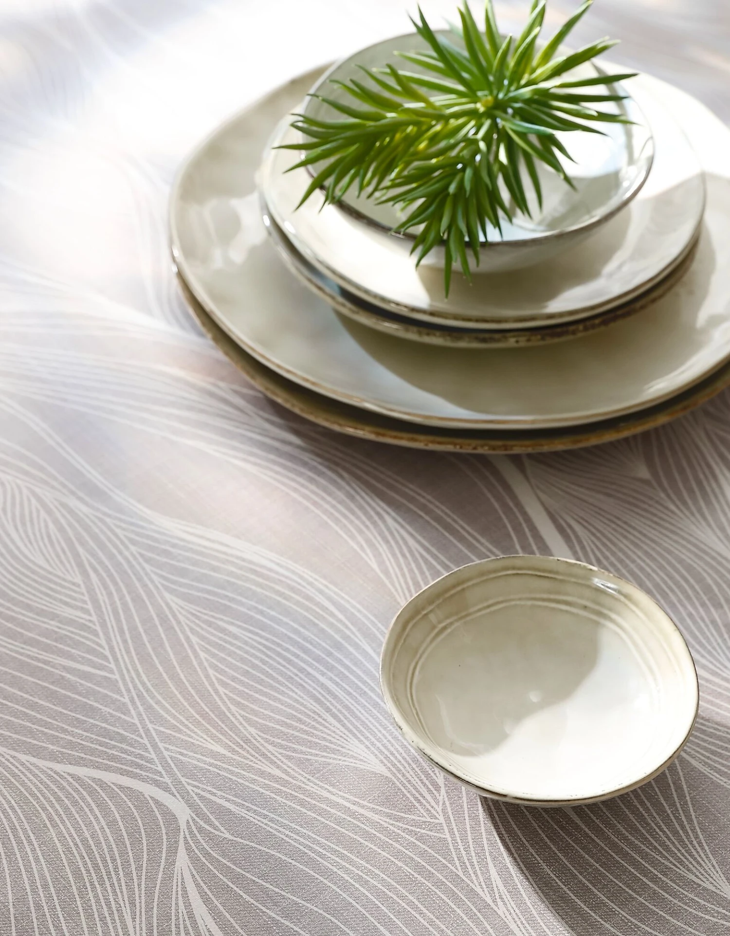 Nappe Toile Cirée Imprimée Vagues 7 Nappe Toile Cirée Imprimée Vagues – Image 7