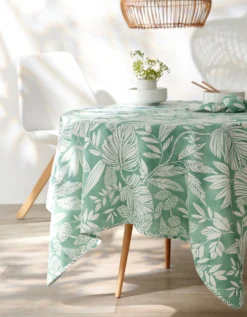 Nappe Anti-taches Imprimé Végétal -Maison Textiles Magasin 120536 C03 zoomx vue6