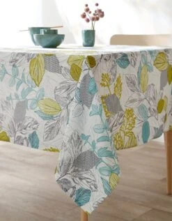 Nappe Anti-taches Imprimé Feuillages