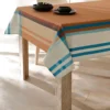 Nappe Fabriquée En France, Motif Carreaux Havanne - Coton Biologique(1)