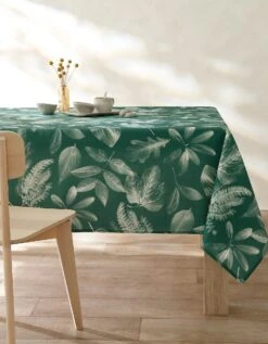 Nappe Fabriquée En France, Motif Herbier - Coton Biologique(1)