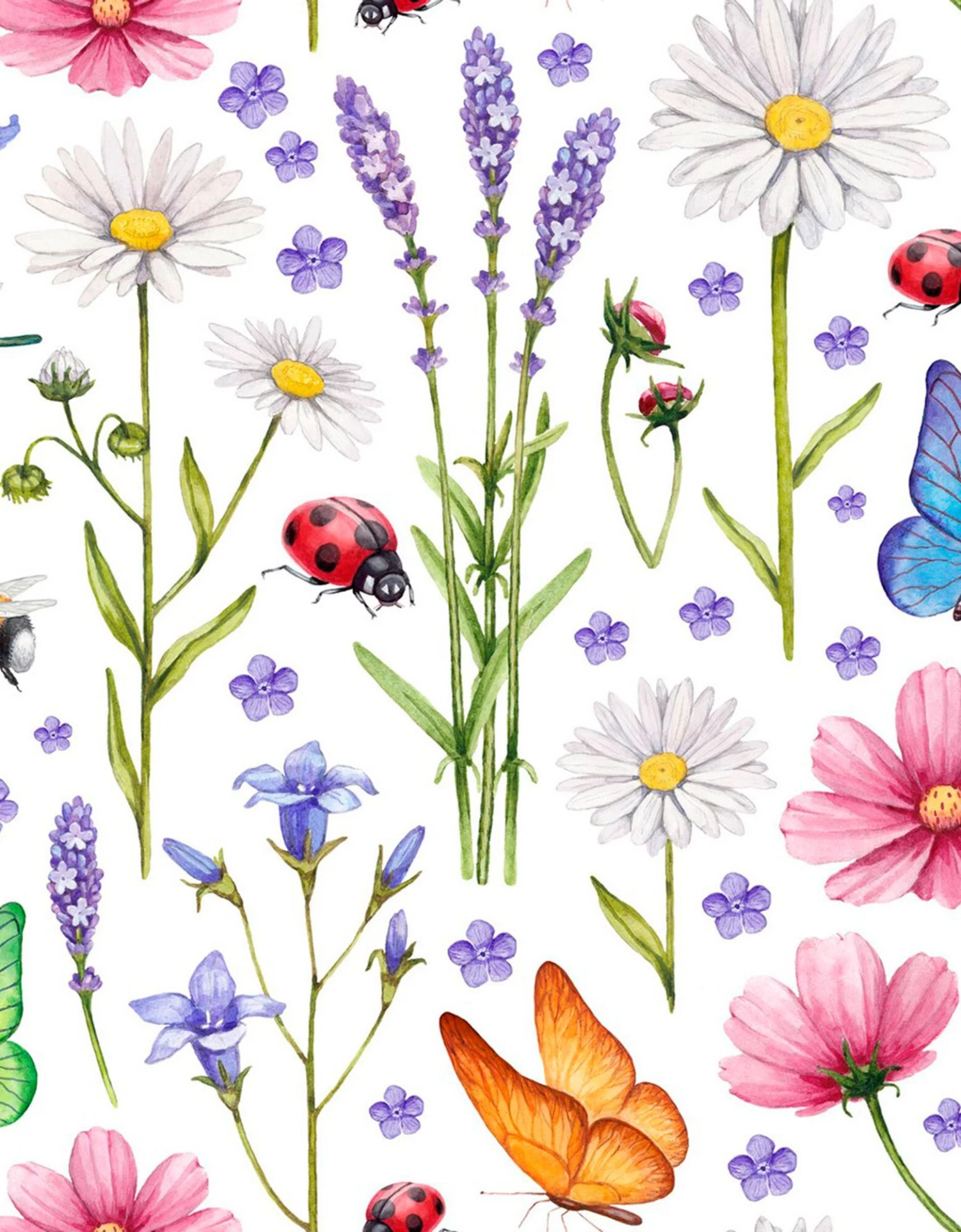 Nappe Coton Imprimé Bucolique 2 Nappe Coton Imprimé Bucolique – Image 2