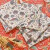 Serviette De Table Imprimé Floral Indian Summer - Lot De 4