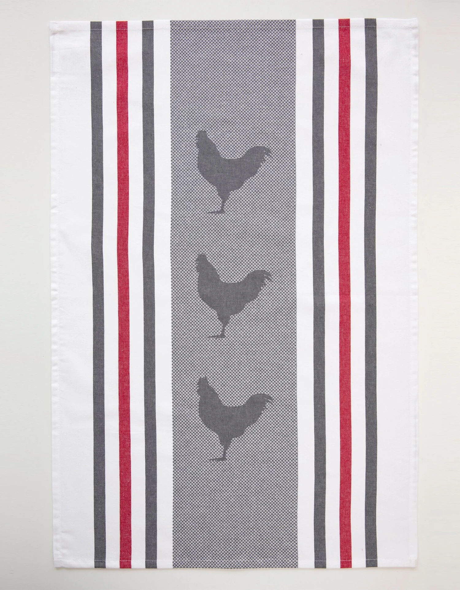 Torchons Motif Poule Et Vache - Lot De 4 3 Torchons Motif Poule Et Vache - Lot De 4 – Image 3