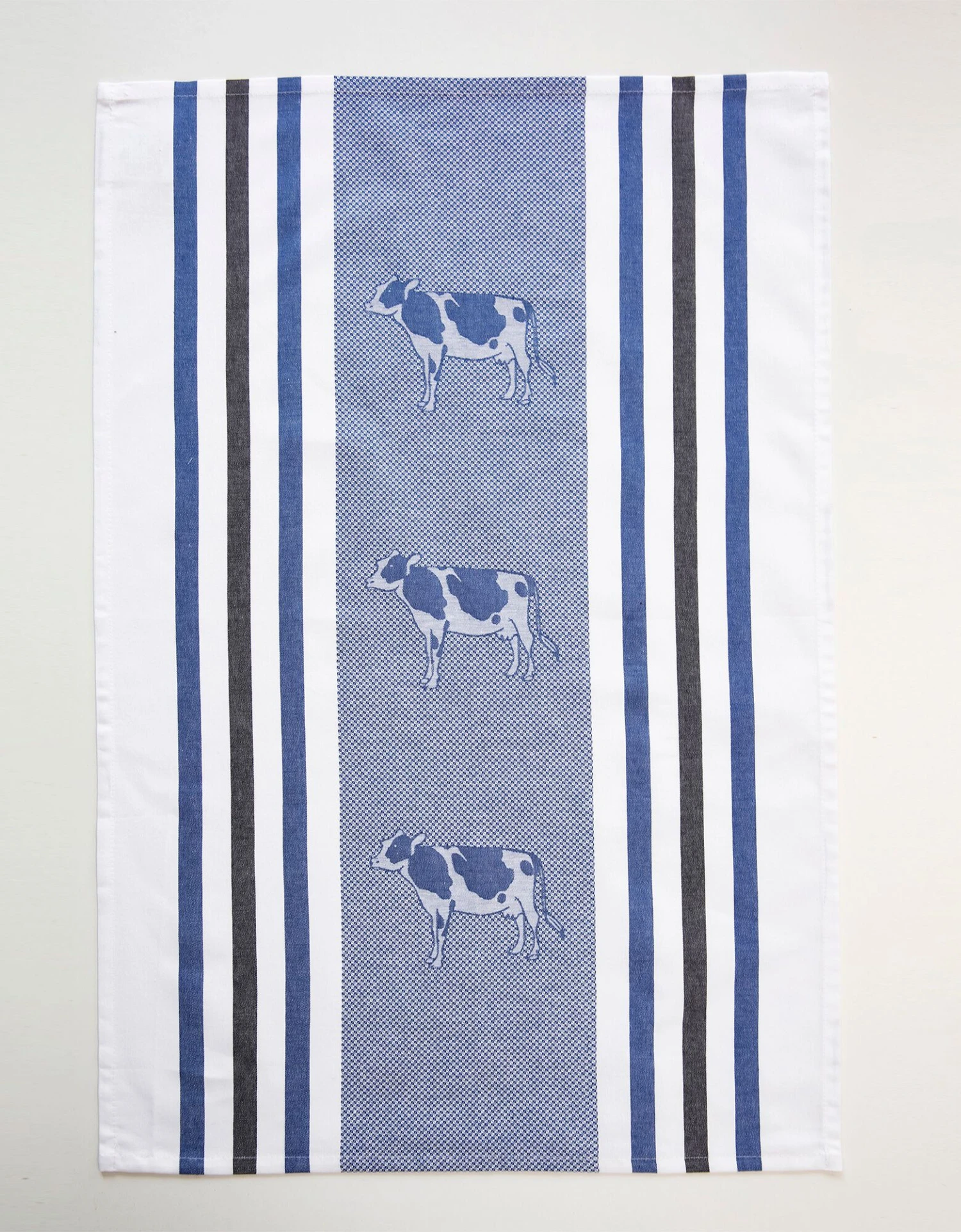 Torchons Motif Poule Et Vache - Lot De 4 4 Torchons Motif Poule Et Vache - Lot De 4 – Image 4