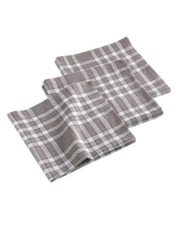 Serviette De Table Carreaux - Lot De 3