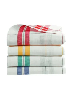 Torchons Métis Carreaux Lin/coton - Lots