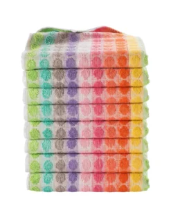 Essuie-mains éponge Pois Rayures - Lots