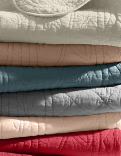 Couvre-lit Uni Style Boutis Cassandre -Maison Textiles Magasin 147231 C01 zoomx vue4