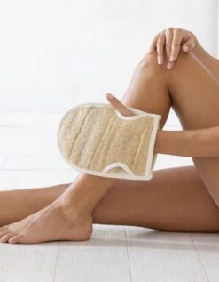 Gant Loofah/coton Massage Pour Droitiers Ou Gauchers 7 Gant Loofah/coton Massage Pour Droitiers Ou Gauchers -Maison Textiles Magasin 232756 C01 zoomx vue4