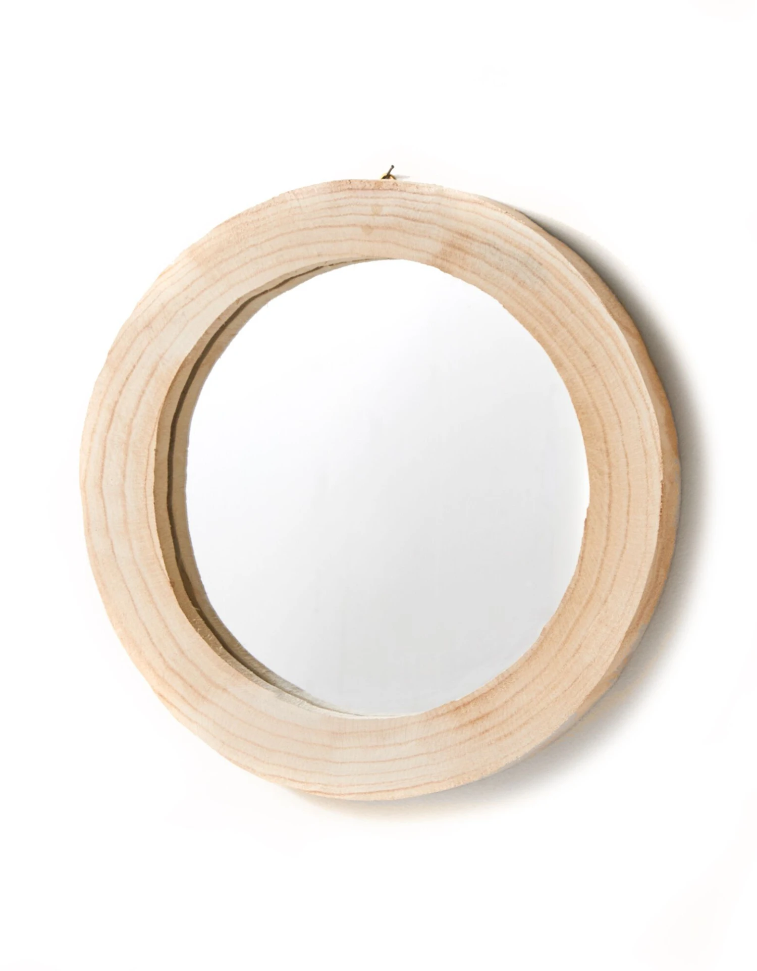 Miroir Rond En Bois Naturel 1 Miroir Rond En Bois Naturel