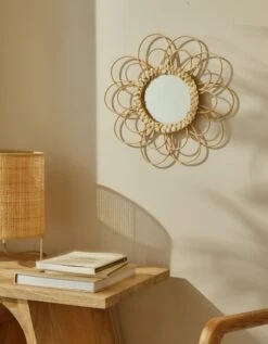 Miroir Rotin