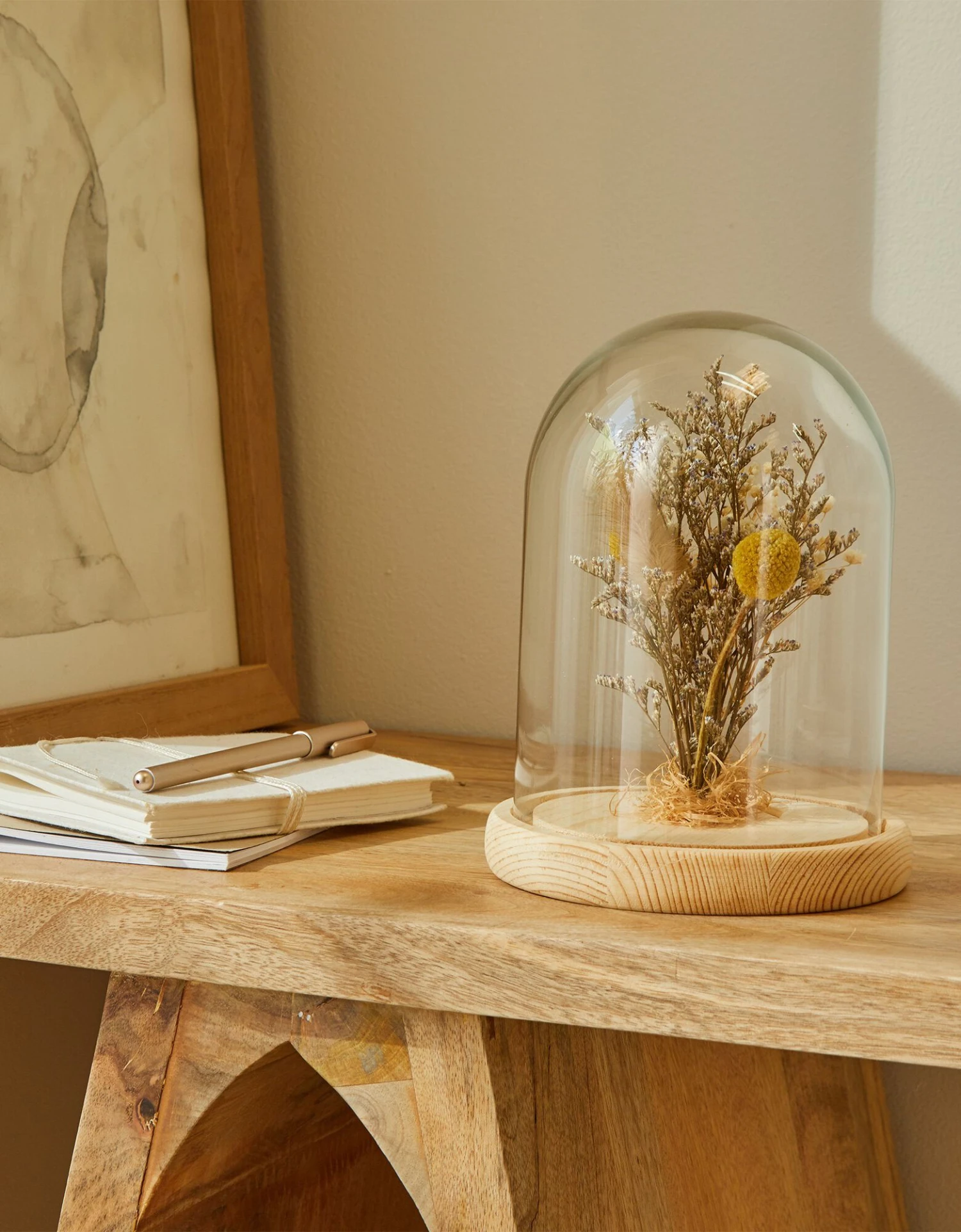 Globe De Fleurs Séchées 2 Globe De Fleurs Séchées – Image 2