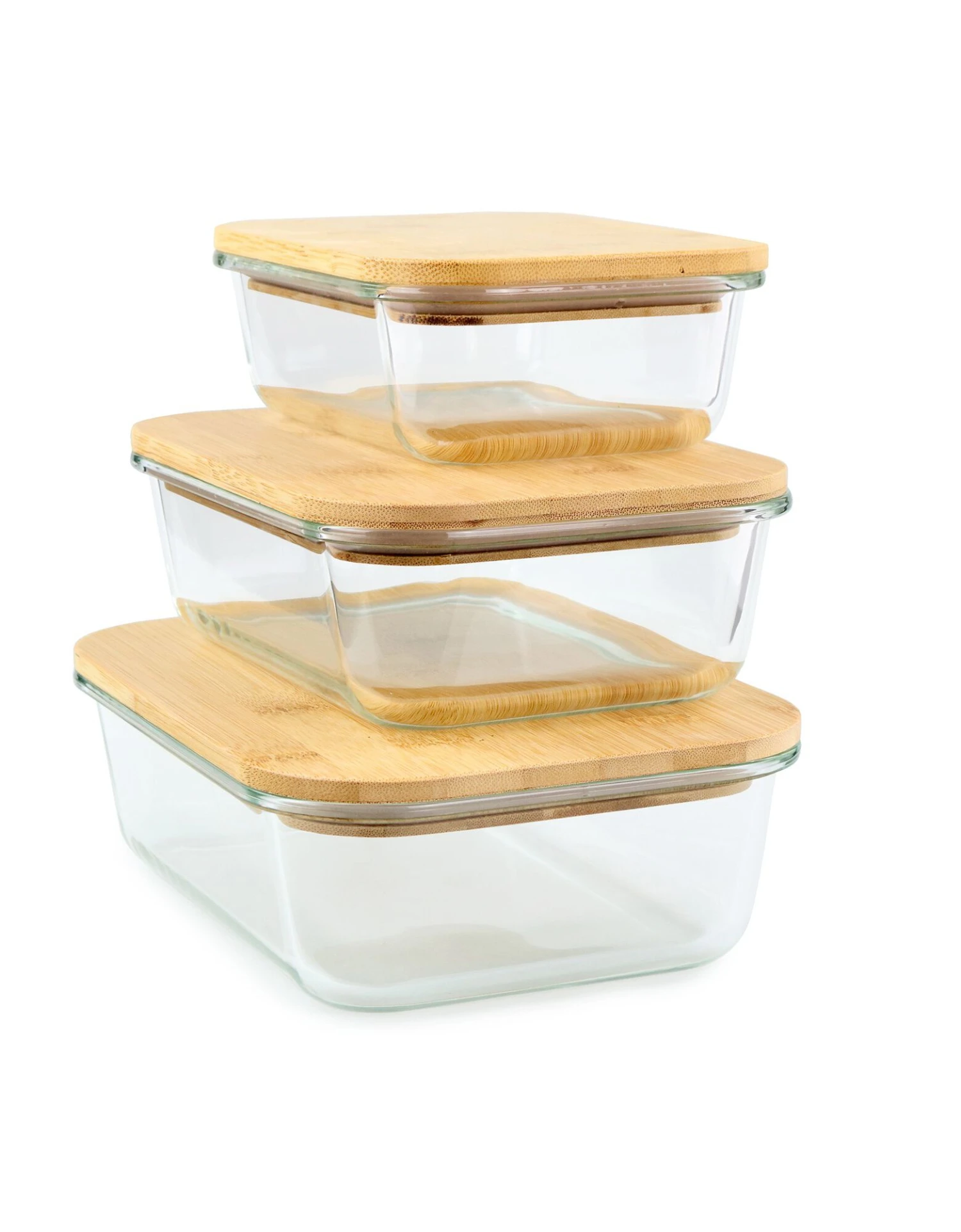 Plat Verre Couvercle Bambou 1 Plat Verre Couvercle Bambou