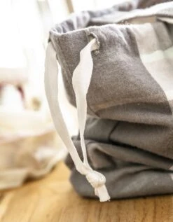 Sac à Pain En Tissu Flanelle - Collection Upcycling 8 Sac à Pain En Tissu Flanelle - Collection Upcycling -Maison Textiles Magasin 237091 C01 zoomx vue4