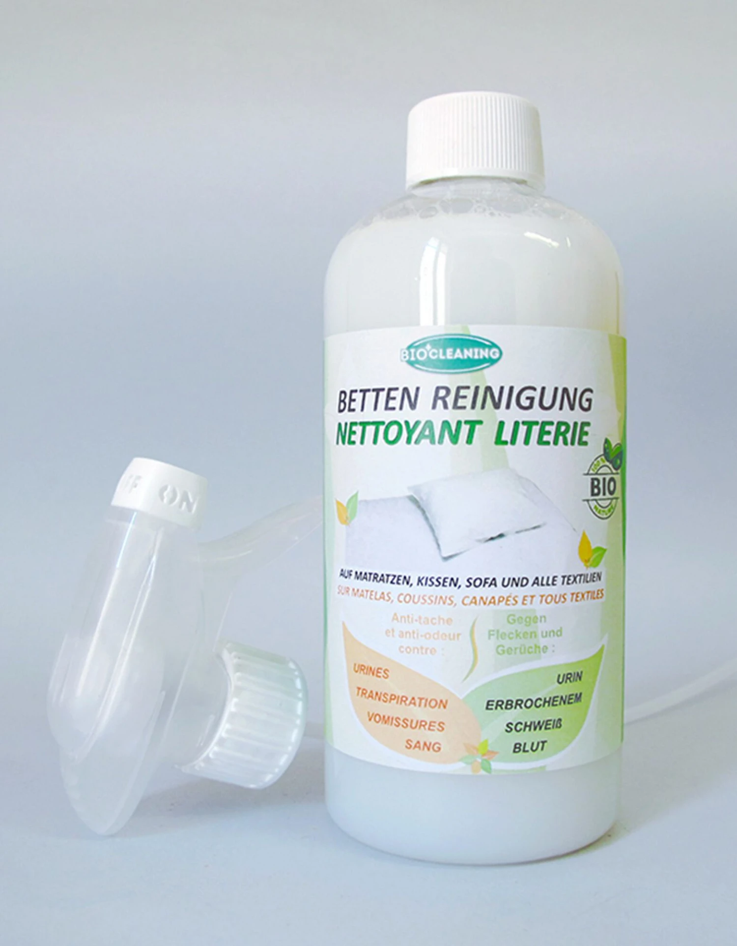 Spray Nettoyant Literie BioCleaning 2 Spray Nettoyant Literie BioCleaning – Image 2