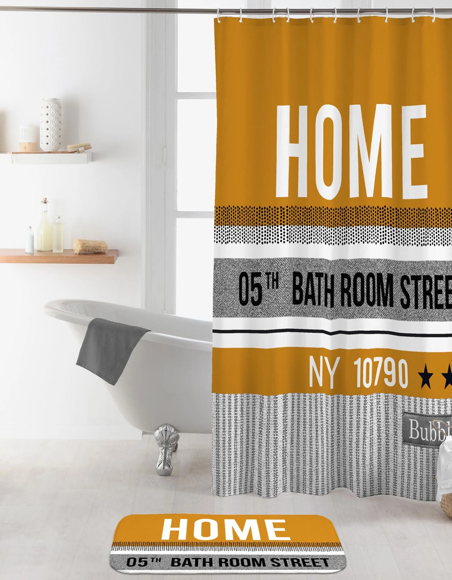 Rideau De Douche Imprimé 1 Rideau De Douche Imprimé