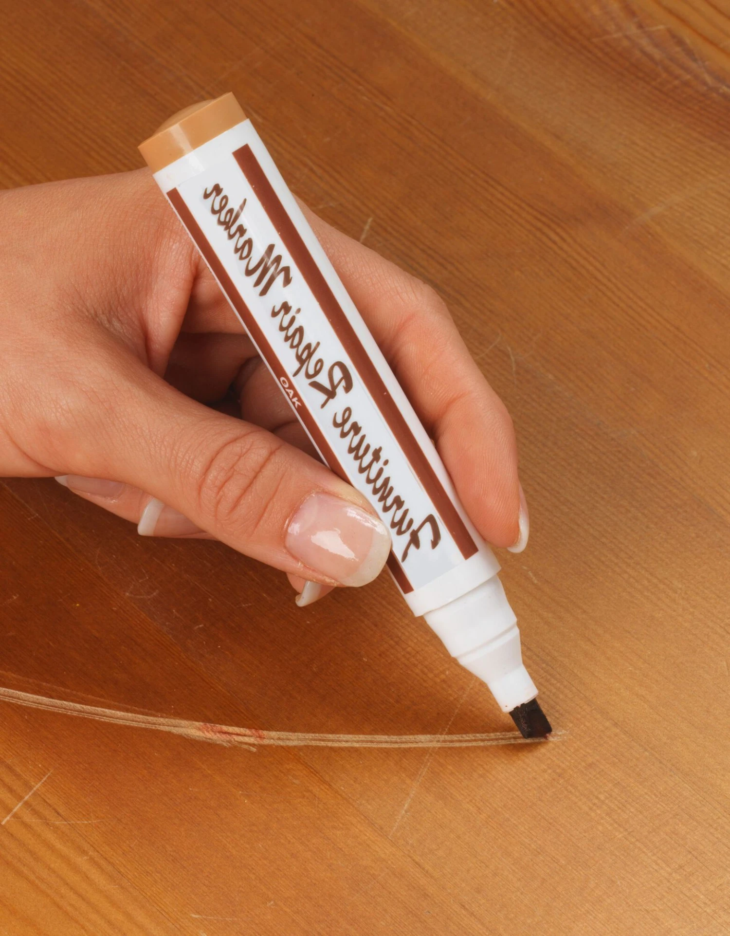 Feutre Retouche-bois - Lot De 6 1 Feutre Retouche-bois - Lot De 6