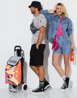 Chariot De Courses Pliable Collection Lulu La Nantaise -Maison Textiles Magasin 246050 C01 zoomx vue5