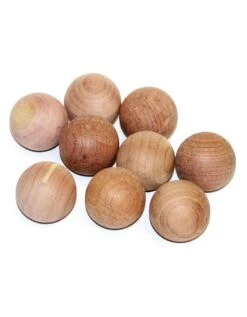 Boules En Bois De Cèdre - Lot De 9