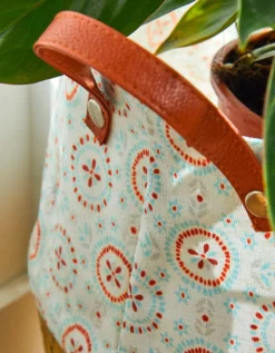 Panier Pliable Jonc De Mer Et Tissu 6 Panier Pliable Jonc De Mer Et Tissu -Maison Textiles Magasin 247105 C01 zoomx vue3