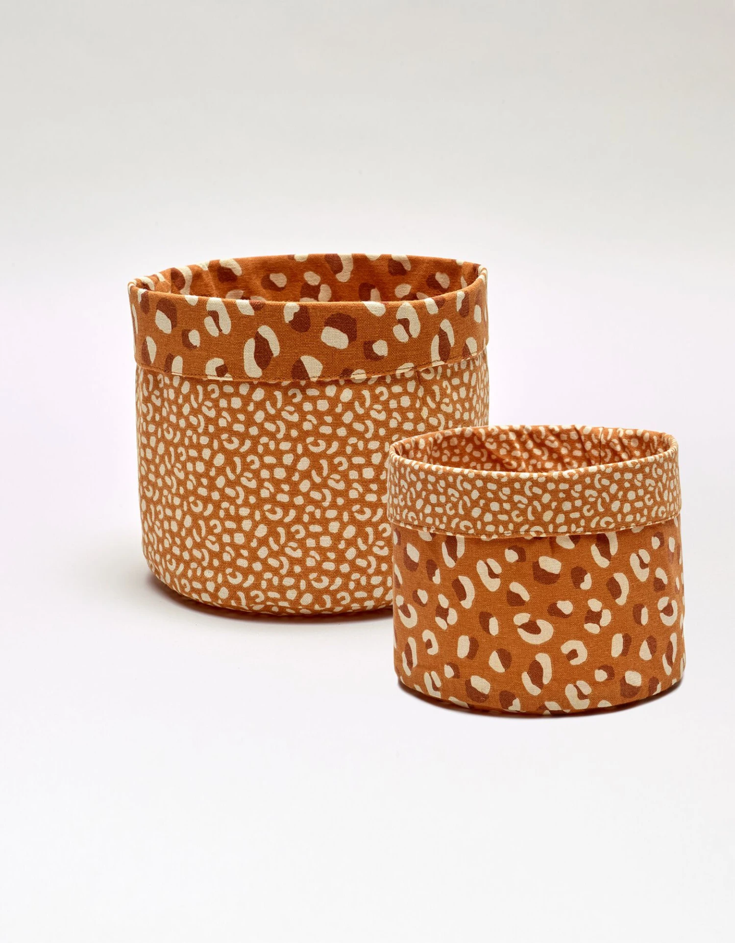 Panier De Rangement Imprimé Savana - Lot De 2 2 Panier De Rangement Imprimé Savana - Lot De 2 – Image 2