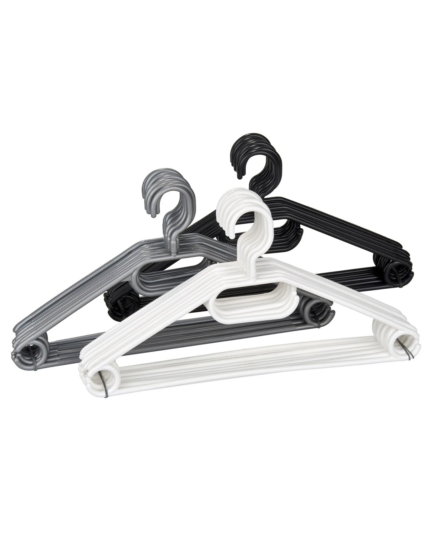 Lot De 10 Cintres Assortis En Plastique 1 Lot De 10 Cintres Assortis En Plastique