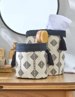 Cache-pot Panier De Rangement - Lot De 2